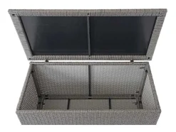 Kussenbox Van Polyrattan Mcw-D88 Iii, Basic Grijs, 51X100X50Cm 170L