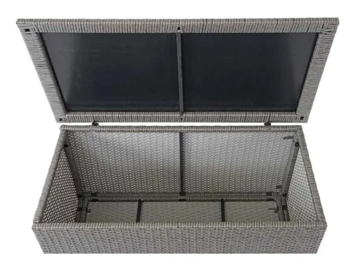Kussenbox Van Polyrattan Mcw-D88 Iii, Basic Grijs, 51X100X50Cm 170L