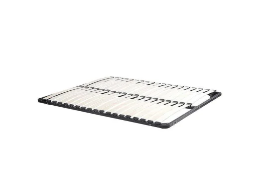 Lattenbodem - Te Monteren 140 X 190 Cm - 2 X 19 Latten - Zonder Poten - Zwart