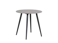 Lazio Bijzettafel O45Cm Grijs.
