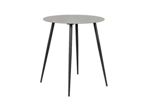 Lazio Cafe Tafel O60Cm Grijs.