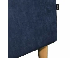 Marino Bank, Chaise Longue Naar Rechts Of Links Gedraaid In Fluweel Blauw.