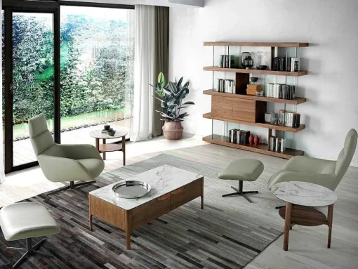 Marmer Effect Glasvezel Hoektafel 2047 Angel Cerda