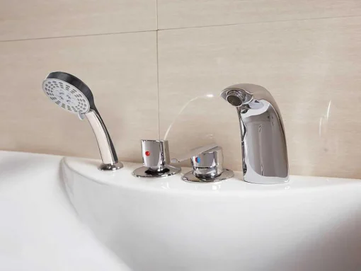 Massagebad - 1 Persoon - 150 X 75 X 59 Cm - Hoek Rechts - Gavino