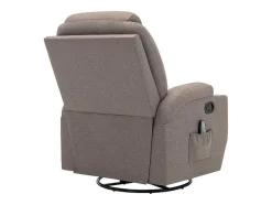 Massagefauteuil Silvano In Stof - Taupe