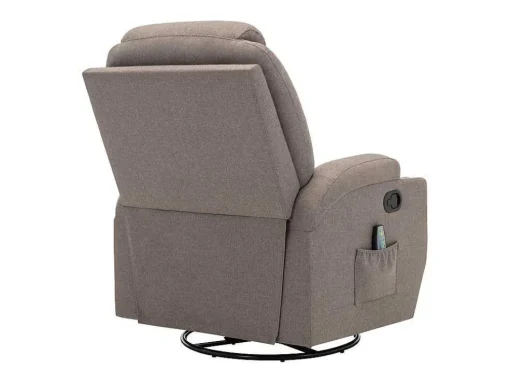 Massagefauteuil Silvano In Stof - Taupe