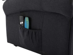 Massagestoel Met Elektrische Sta-Op Functie - Antraciet - Lovari