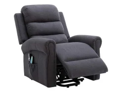 Massagestoel Met Elektrische Sta-Op Functie - Antraciet - Lovari