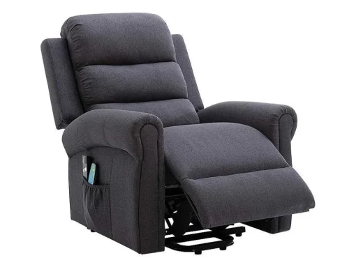 Massagestoel Met Elektrische Sta-Op Functie - Antraciet - Lovari