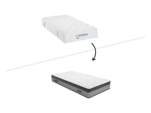 Matras Met Pocketveren En Vormgeheugen 90X190Cm Dikte 24Cm - Illusion Van Dreamea