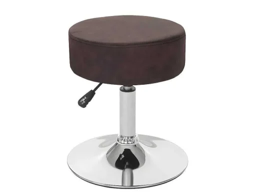 Mcw-C22 Kruk, Imitatie Suede, Vintage Donkerbruin