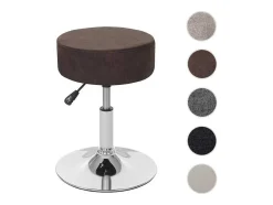 Mcw-C22 Kruk, Imitatie Suede, Vintage Donkerbruin