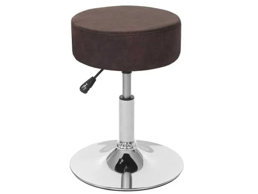 Mcw-C22 Kruk, Imitatie Suede, Vintage Donkerbruin