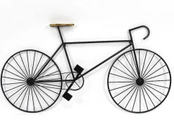 Metalen Fiets Wanddecoratie Ventoux - L. 109 X H. 56 Cm - Zwart