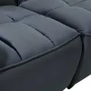 Moduleerbare Relaxhoekbank Van Fluweel - Antraciet - Alford