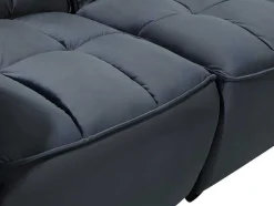 Moduleerbare Relaxhoekbank Van Fluweel - Antraciet - Alford