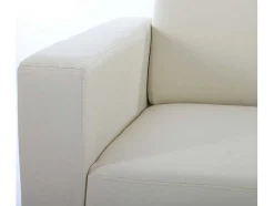 Moncalieri Bankstel (Set Van 2), Creme