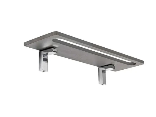 Muur Handdoekhouder Van Beton - 59,5 X 16,8 X 1,8 Cm - Dukat