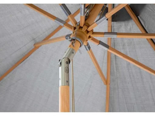 Nypo Parasol Met Kantelfunctie Grijs.