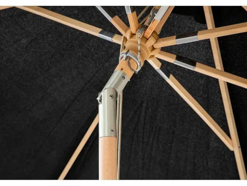 Nypo Parasol Met Kantelfunctie Zwart.