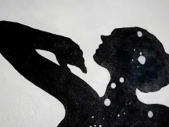 Olieverfschilderij Danser Handgeschilderd