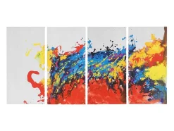 Olieverfschilderij Wave Handgeschilderd