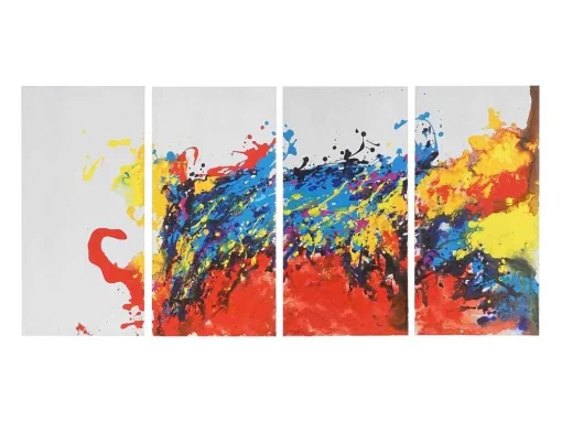 Olieverfschilderij Wave Handgeschilderd
