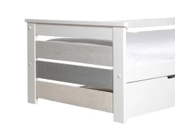 Onderschuifbed Celiane - 2 X 90 X 190 Cm - Mdf - Wit