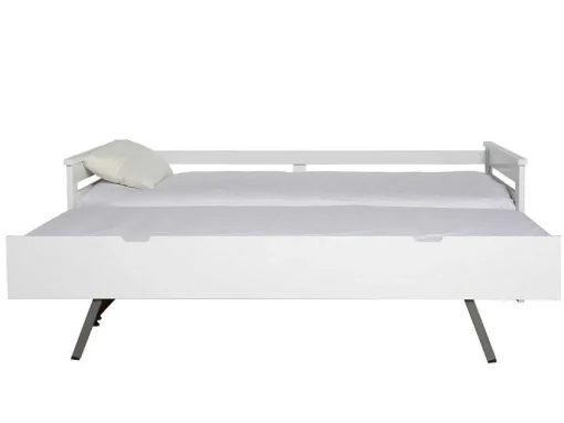 Onderschuifbed Celiane - 2 X 90 X 190 Cm - Mdf - Wit
