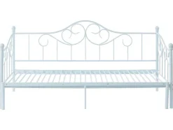 Onderuitschuifbed Sebille - Metaal - 90 X 200 Cm - Wit