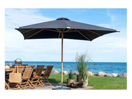 Orlando Parasol O300Cm Zwart.