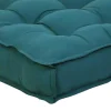 Palletkussen Baila - Katoen En Polyester - 80X120X12 Cm - Blauw