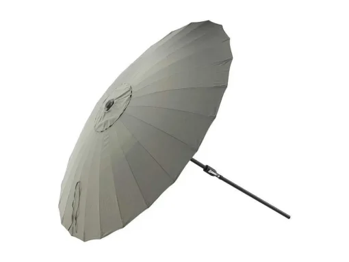Palmetto Parasol Met Kantelfunctie Grijs.