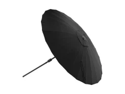 Palmetto Parasol Met Kantelfunctie Zwart.