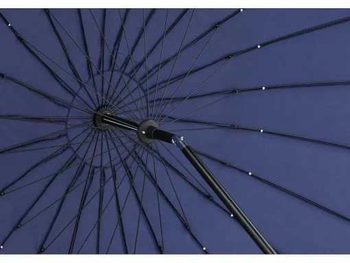 Palmetto Parasol Met Kantelfunctie Blauw.