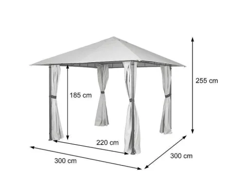 Pergola Mcw-J63, Antraciet