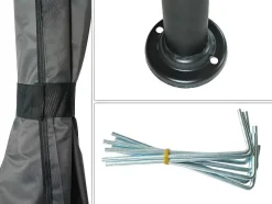 Pergola Mcw-J63, Antraciet