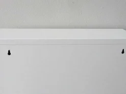 Pisa Schoenenkast Wit Metaal Met 5 Vakken - Set Van 3.