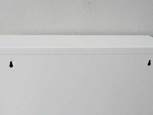 Pisa Schoenenkast Wit Metaal Met 5 Vakken - Set Van 3.