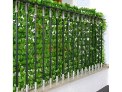 Privacyscherm Balkon N77 Ii Blad, 300X150Cm Licht Blad