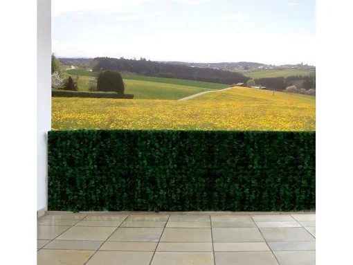 Privacyscherm Balkon N77 Ii Blad, 500X150Cm Donker Blad