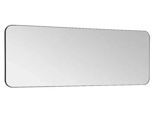 Rechthoekige Badkamerspiegel Met Zwarte Contour - 140X50 Cm - Demetria