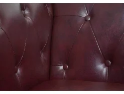Relaxfauteuil Edinburgh Ronde Poten, Ronde Poten, Roodbruin