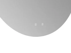 Ronde Badkamerspiegel Zonder Kader Anticondens Met Ledverlichting Diameter 90 Cm Romula