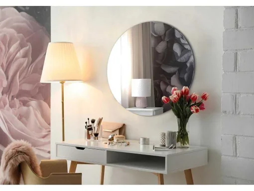 Ronde Sierlijke Wandspiegel Voor Woonkamer O60