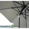 Sabal Parasol Met Kantelfunctie En Led-Verlichting Grijs.