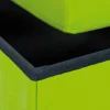 Sanne Opbergdozen Voetenbank Met Deksel, Groen.