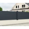 Schutting L189 X H78 Cm In Antraciet Aluminium - Otavio