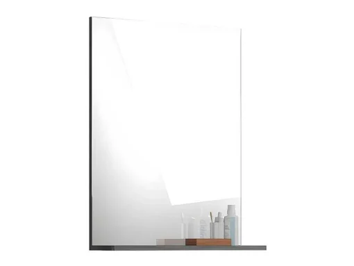 Scout Spiegel Bad 60Cm 1 Plank Hoog Glans Wit,Rookkleurig.