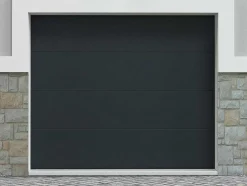 Sectionale Garagedeur Met Houteffect En Somfy Motor - Prieta